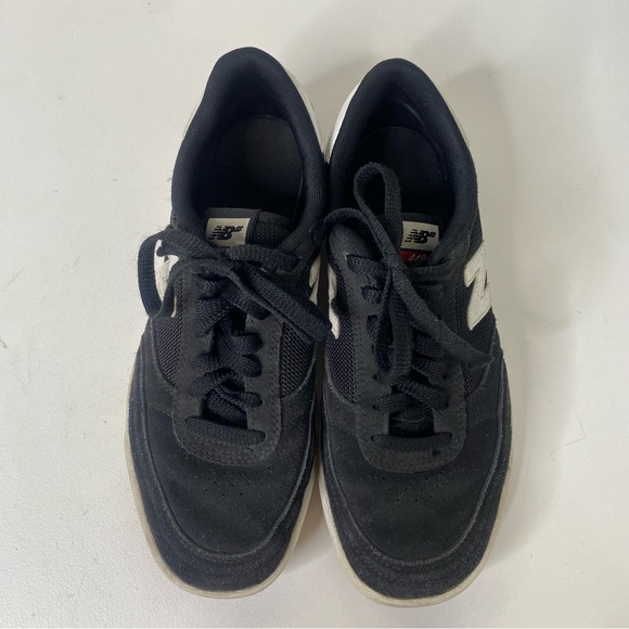 New Balance 440 Men's Size 8 Black Suede Shoes Sneakers Skate - Picture 2 of 4